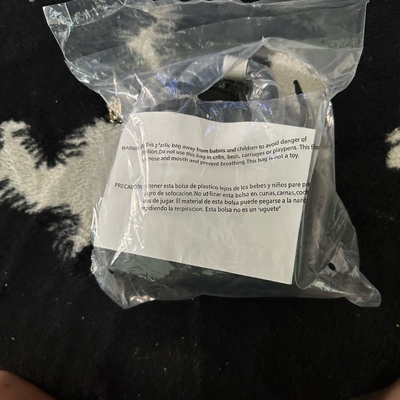 Badgley Mischka Black Studio Mini Bag with Gold Details - Picture 15 of 15